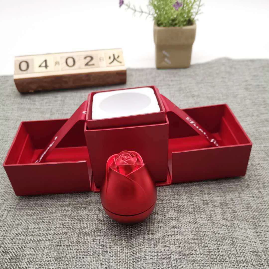 Rose jewellery boxes for wedding rings or ring – 2 designs | NewMan  Packaging